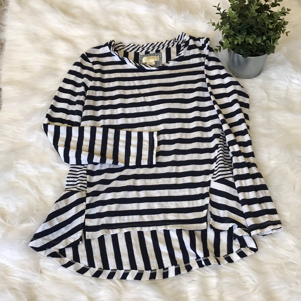 Anthropologie Long Sleeve Top Maeve Brand